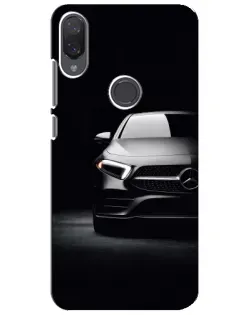 Чехол для Xiaomi Mi Play с картинкой «Свет фар Mercedes»