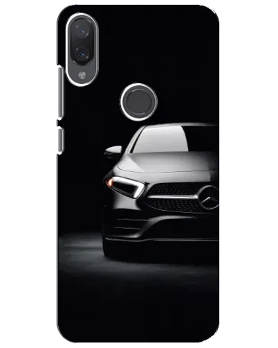 Чехол для Xiaomi Mi Play с картинкой «Свет фар Mercedes»