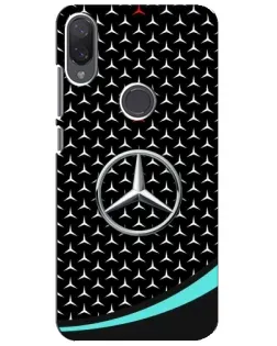Чехол для Xiaomi Mi Play с картинкой «Mercedes — бирюзовый акцент»