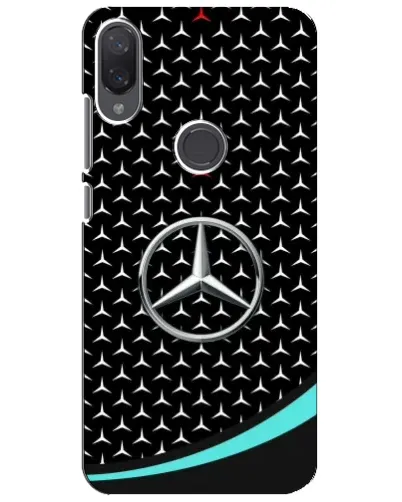 Чехол для Xiaomi Mi Play с картинкой «Mercedes — бирюзовый акцент»