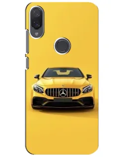 Чехол для Xiaomi Mi Play с картинкой «Желтый Mercedes GT»