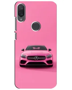 Чохол для Xiaomi Mi Play з картинкою «Рожевий Mercedes AMG»