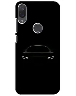 Чехол для Xiaomi Mi Play с картинкой «Взгляд Audi в темноте»