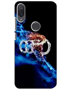 Чехол для Xiaomi Mi Play с картинкой «Энергия лого Audi»