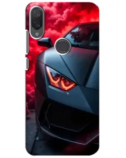 Чехол для Xiaomi Mi Play с картинкой «Lamborghini красное сияние» Чехол для Xiaomi Mi Play с картинкой «Lamborghini красное сияние»