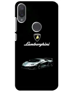 Чехол для Xiaomi Mi Play с картинкой «Логотип Lamborghini классика»