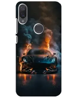 Чехол для Xiaomi Mi Play с картинкой «Lamborghini дымная эстетика»