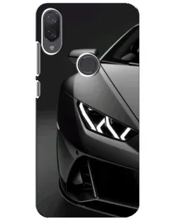 Чехол для Xiaomi Mi Play с картинкой «Lamborghini фары детализация»