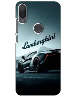 Чехол для Xiaomi Mi Play с картинкой «Классическая надпись Lamborghini»