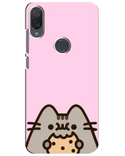 Чехол для Xiaomi Mi Play с картинкой «Pusheen и печенье»