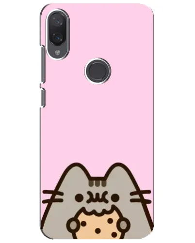 Чехол для Xiaomi Mi Play с картинкой «Pusheen и печенье»