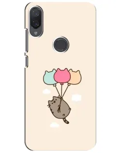 Чехол для Xiaomi Mi Play с картинкой «Пушин на шариках»