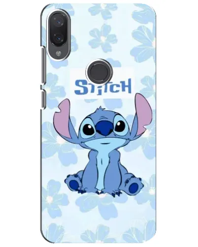Чехол для Xiaomi Mi Play с картинкой «Stitch среди цветов»