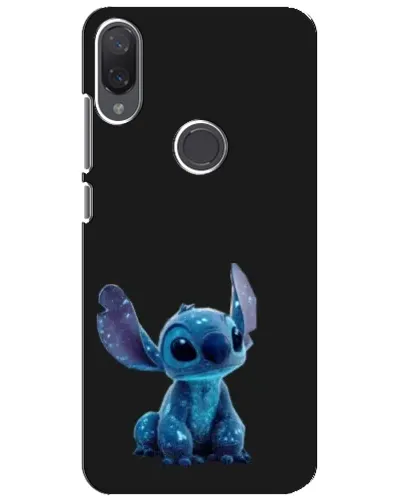 Чехол для Xiaomi Mi Play с картинкой «Стич на черном»