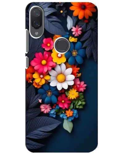 Чехол для Xiaomi Mi Play с картинкой «Цветочная феерия»