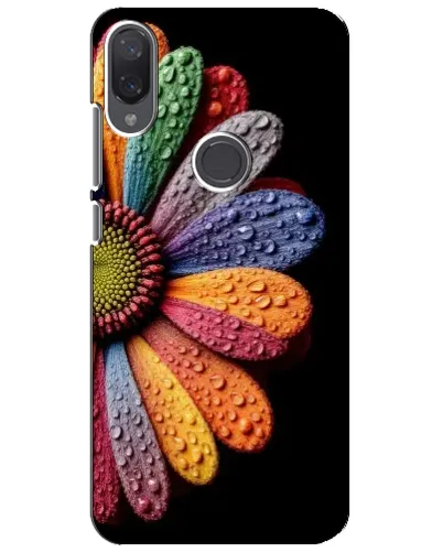 Чехол для Xiaomi Mi Play с картинкой «Радужный цветок»