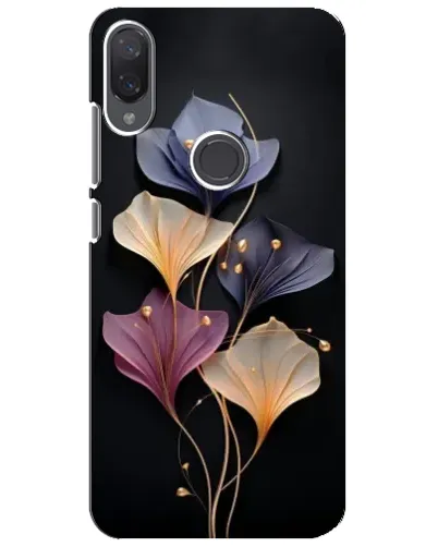 Чехол для Xiaomi Mi Play с картинкой «Лиловые цветы грации»
