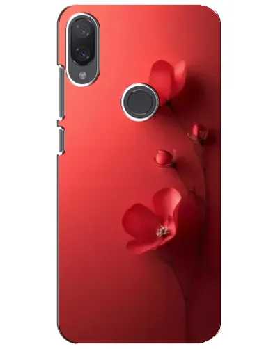 Чехол для Xiaomi Mi Play с картинкой «Маковые соцветия»