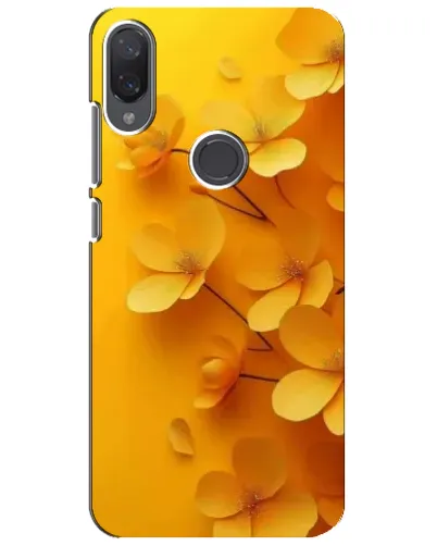 Чехол для Xiaomi Mi Play с картинкой «Золотые лепестки»