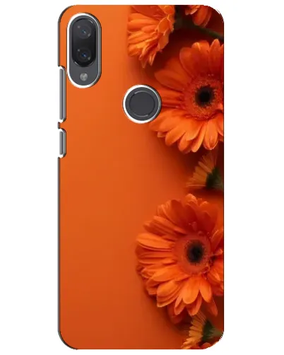 Чехол для Xiaomi Mi Play с картинкой «Оранжевые герберы»