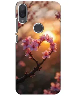 Чохол для Xiaomi Mi Play з картинкою «Рожевий цвіт сердечко на тлі заходу» Чохол для Xiaomi Mi Play з картинкою «Рожевий цвіт сердечко на тлі заходу»