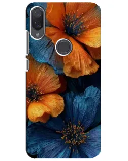Чохол для Xiaomi Mi Play з картинкою «Яскрава синьо-помаранчева флора» Чохол для Xiaomi Mi Play з картинкою «Яскрава синьо-помаранчева флора»