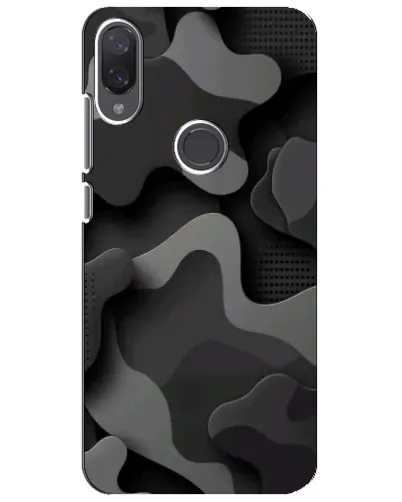 Чехол для Xiaomi Mi Play с картинкой «Темный абстрактный камуфляж» Чехол для Xiaomi Mi Play с картинкой «Темный абстрактный камуфляж»