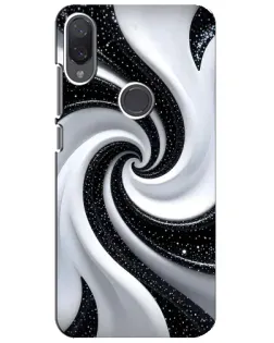 Чохол для Xiaomi Mi Play з картинкою «Чорно-біла спіраль» Чохол для Xiaomi Mi Play з картинкою «Чорно-біла спіраль»