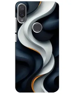 Чохол для Xiaomi Mi Play з картинкою «Об'ємні чорно-білі стрічки» Чохол для Xiaomi Mi Play з картинкою «Об'ємні чорно-білі стрічки»