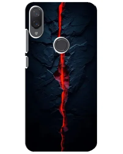 Чехол для Xiaomi Mi Play с картинкой «Kрасная лавовая трещина» Чехол для Xiaomi Mi Play с картинкой «Kрасная лавовая трещина»