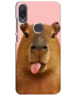 Чохол для Xiaomi Mi Play з картинкою «Капібара з язиком»
