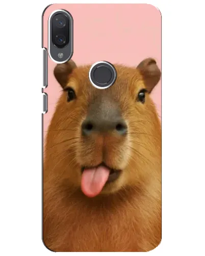 Чехол для Xiaomi Mi Play с картинкой «Капибара с языком» Чехол для Xiaomi Mi Play с картинкой «Капибара с языком»
