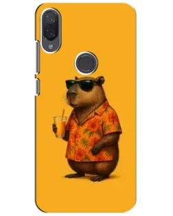Чохол для Xiaomi Mi Play з картинкою «Капібара на відпочинку»