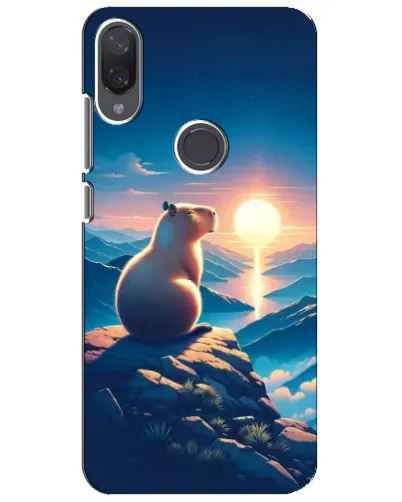 Чехол для Xiaomi Mi Play с картинкой «Закат солнца с капибарой» Чехол для Xiaomi Mi Play с картинкой «Закат солнца с капибарой»