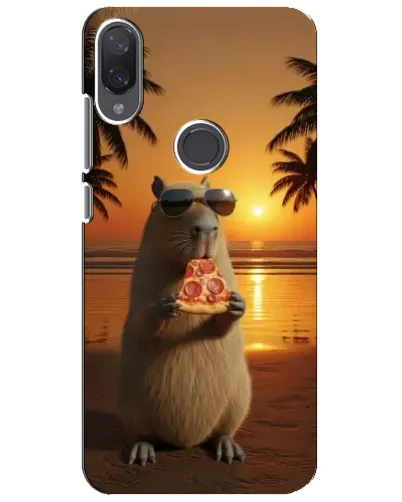 Чехол для Xiaomi Mi Play с картинкой «Капибара с пиццей» Чехол для Xiaomi Mi Play с картинкой «Капибара с пиццей»