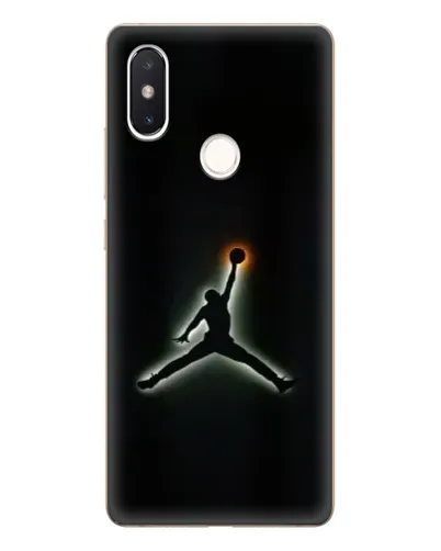 Чехол для Xiaomi Mi 8 SE с картинкой «Jordan Gradient Logo»