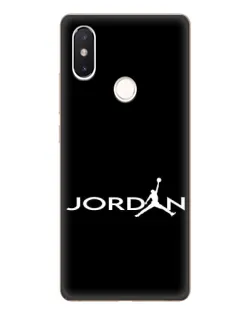 Чехол для Xiaomi Mi 8 SE с картинкой «Jordan White Logo»