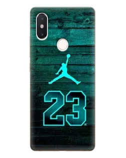 Чехол для Xiaomi Mi 8 SE с картинкой «Jordan Cyan 23»