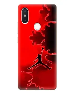 Чехол для Xiaomi Mi 8 SE с картинкой «Jordan Red Smoke»