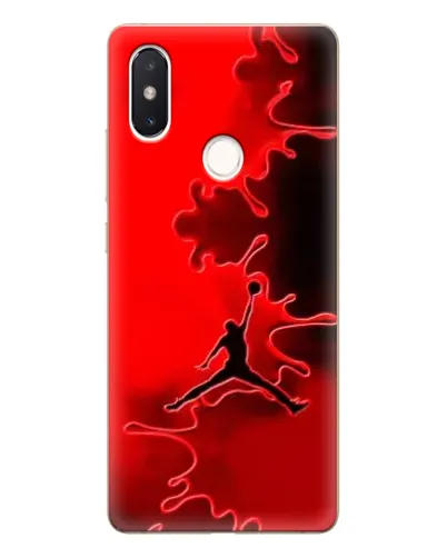 Чехол для Xiaomi Mi 8 SE с картинкой «Jordan Red Smoke»