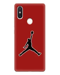Чехол для Xiaomi Mi 8 SE с картинкой «Jordan Red Back»
