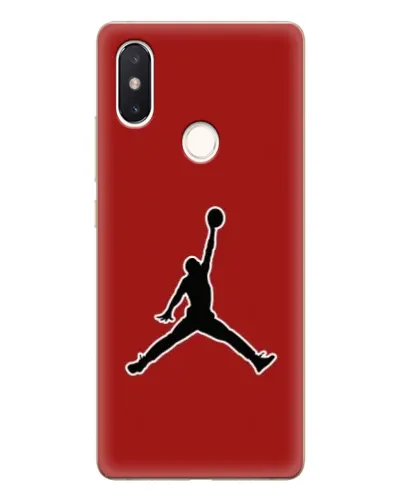Чехол для Xiaomi Mi 8 SE с картинкой «Jordan Red Back»
