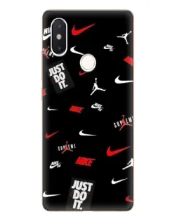 Чехол для Xiaomi Mi 8 SE с картинкой «Nike Mix Pattern»