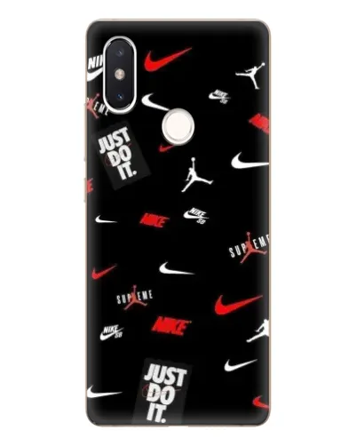 Чехол для Xiaomi Mi 8 SE с картинкой «Nike Mix Pattern»