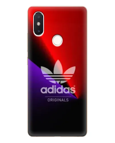 Чехол для Xiaomi Mi 8 SE с картинкой «Adidas Red Neon»