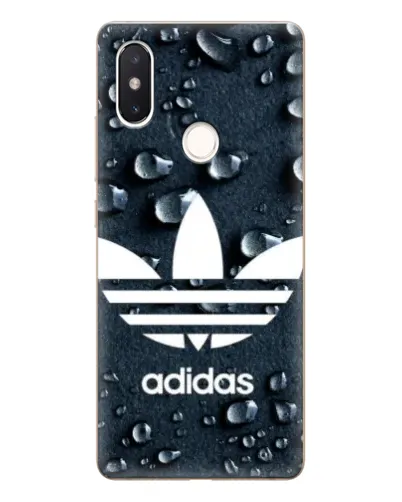 Чехол для Xiaomi Mi 8 SE с картинкой «Adidas Trefoil Blue»