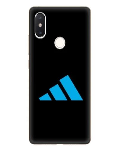 Чехол для Xiaomi Mi 8 SE с картинкой «Adidas Cyan Logo»