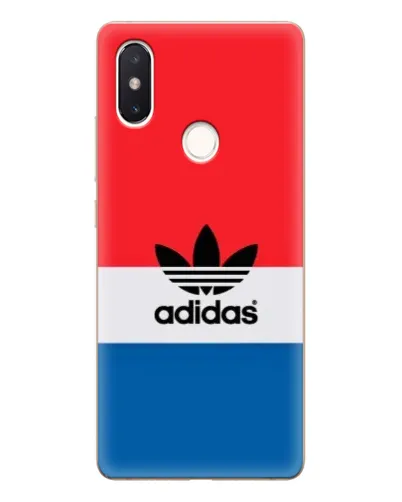 Чехол для Xiaomi Mi 8 SE с картинкой «Ретро блоки Adidas»