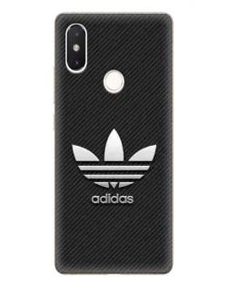 Чехол для Xiaomi Mi 8 SE с картинкой «Adidas Карбоновая текстура»