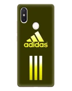 Чехол для Xiaomi Mi 8 SE с картинкой «Оливковый градиент Adidas»